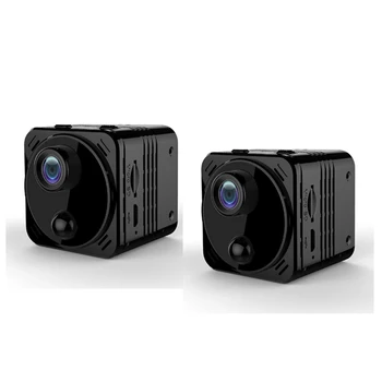 Камера за наблюдение, с Аларма за Откриване на Движение 4K Mini Wifi Nanny Camera В Режим на Дълго очаквания С Вградена Батерия