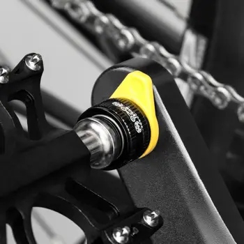 2 елемента Быстроразъемная Велосипедна Педала Стопорное Пръстен MKS Педали Избягват да бъдат откъснати от Велосипедна Педала на Защитно Обтегач MUQZI Пластмаса