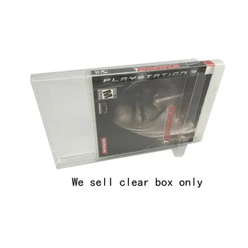 Прозрачен калъф за домашни любимци за PS3 game storage display box collect case