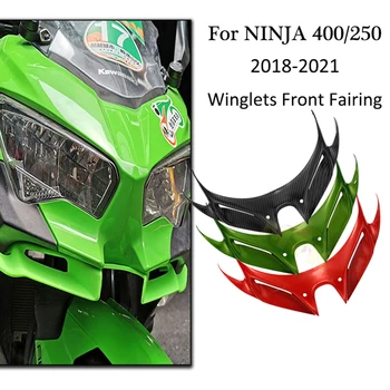 За KAWASAKI ninja 400 ninja400 NINJA 400 ninja NINJA 250 250 Крилца Преден обтекател Пневматичен съвет крило на Защитно покритие на крилото
